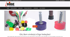 Desktop Screenshot of digevedacoes.com.br
